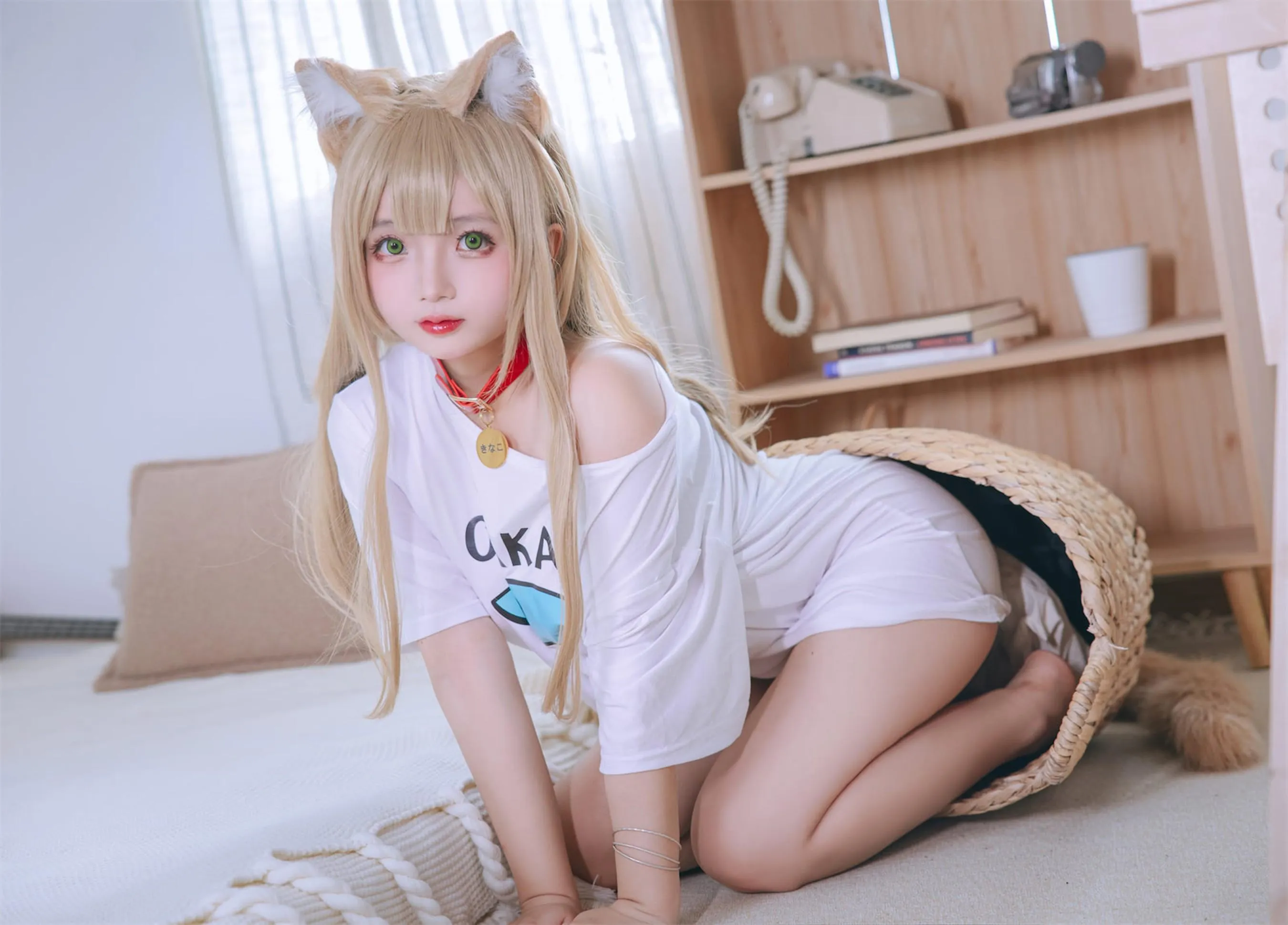 日奈娇 – NO.66 黄豆粉 [70P]插图5